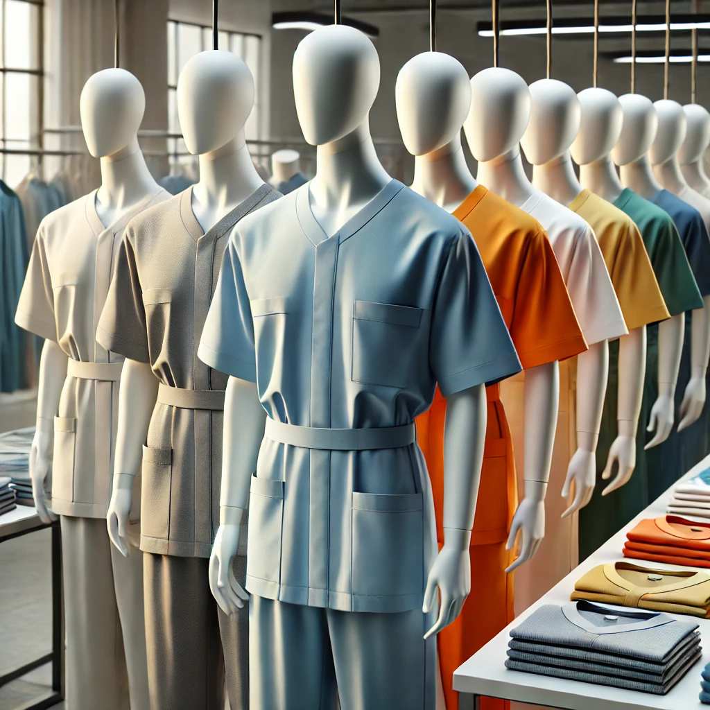 Uniformes ergonómicos en colores relajantes y energizantes | Valeria Uniformes Corporativos
